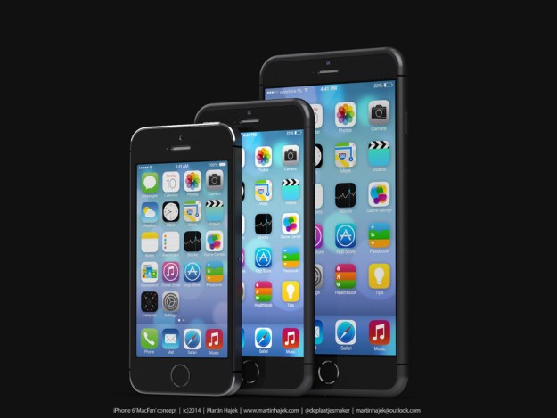 Possíveis Telas do Novo iPhone 6